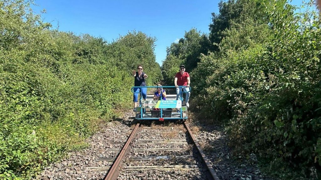 Activités en Alsace Bossue - Vélo rail du pays secret